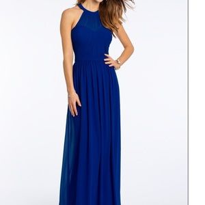 Camille La Vie illusion Halter Navy